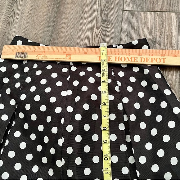 Halogen polka Dot Pleated skirt 4p - Picture 7 of 10